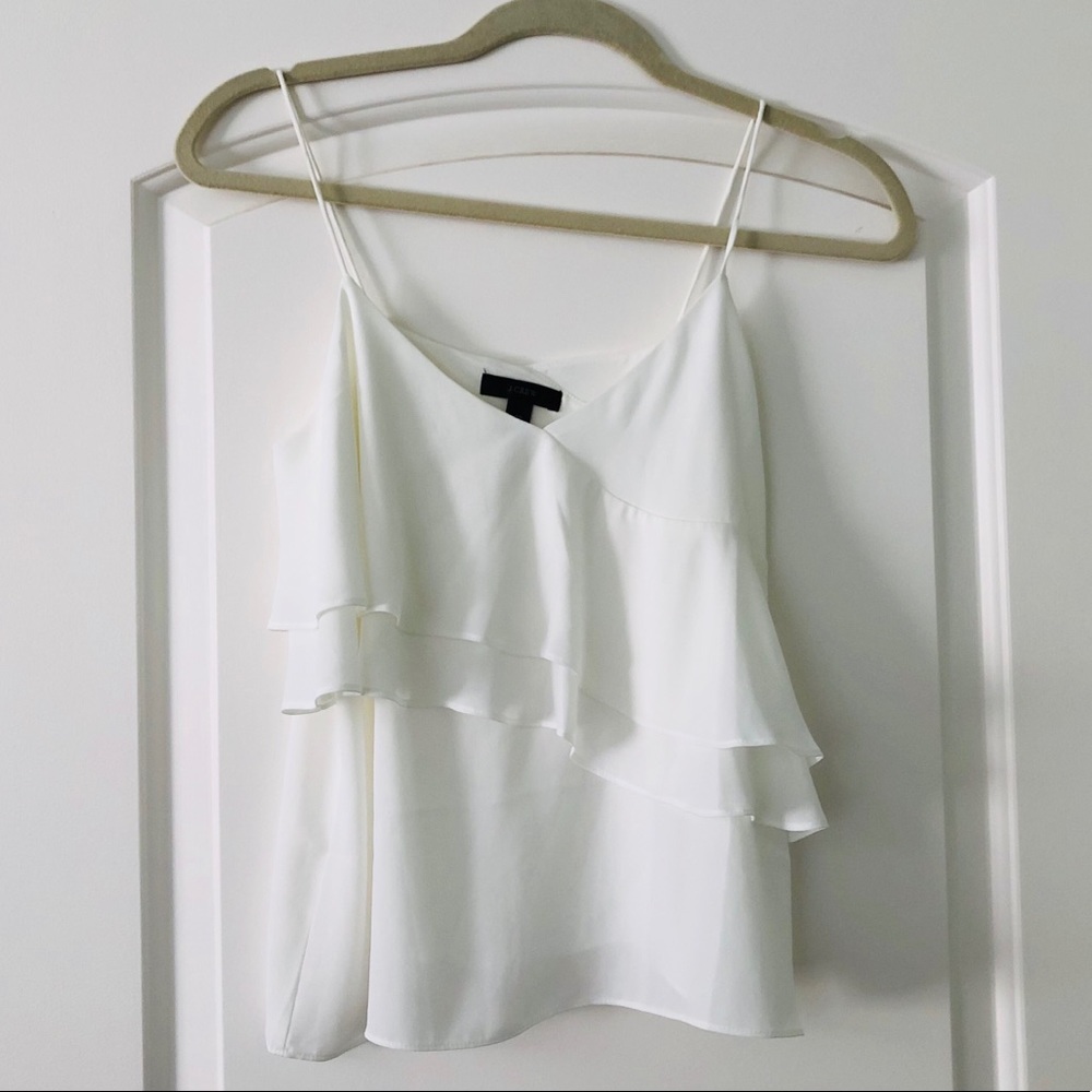 Jcrew white top